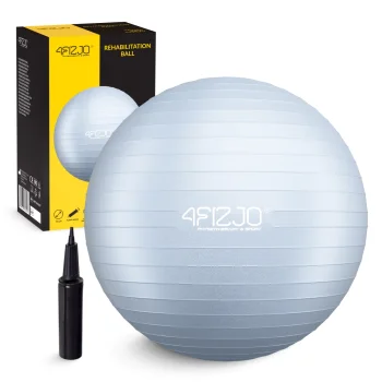 4Fizjo 1758 Reh Ball Gymnastic Ball, 85 cm, Grey