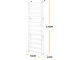 Hanging Shoe Rack Door Organizer for 36 Pairs