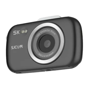 Compact Camera SJCAM ZV100, 5K 30 fps, 80 MP, 2.8" TFT Display, Black