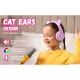 PowerLocus P2 Kids Wireless Headphones, Purple/Pink
