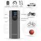 Rockbros 42720001001 Electric Bike Pump with LED Display, Black