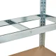 ModernHome Galvanized Steel Storage Rack 180x90x30 cm 5-Tier Shelving 875 kg