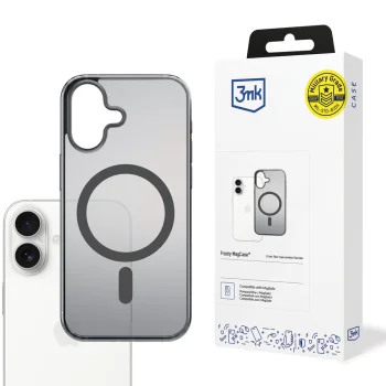 3mk Frosty MagCase for iPhone 17, Black