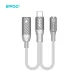 BWOO BZ67 2-in-1 USB-C to 3.5mm and USB-C PD 65W Adapter Grey
