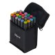 Double-Sided Alcohol Markers in Case 24 pcs + Stand