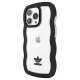 Adidas iPhone 13 / 13 Pro Case OR Wavy Case, Black/Transparent