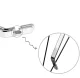 Metal Bicycle Tire Levers 3 Pcs RW26 Silver