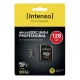 Atminties kortelė Intenso microSDXC 128GB UHS-I U3 V30 Professional su SD adapteriu
