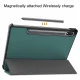 Samsung Galaxy Tab S9+ Plus (SM-X810, SM-X816B) Trifold Stand PU Leather Cover Case, Green