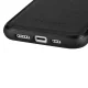 iCarer Leather Oil Wax Genuine Leather Case for iPhone 14 Plus, Black