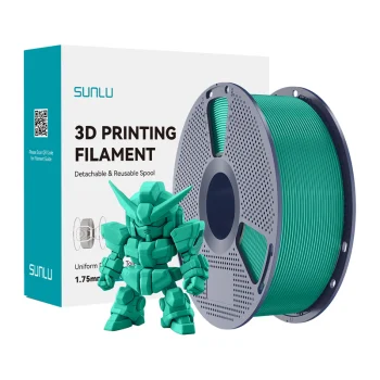 Sunlu PLA+ 2.0 3D Printer Filament, 1.75 mm, Grass Green