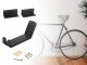 Strong metal wall bike holder up to 30 kg, black