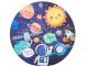 Bērnu Apaļa Attīstošā Puzle, Planētas Kosmoss, 150 gab. | Kids Round Educational Puzzle, Planets Space