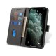 OnePlus 8 Magnet Elegant Bookcase Cover Case, Black