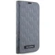 Karl Lagerfeld iPhone 14 Wallet Case Saffiano Mono, Silver