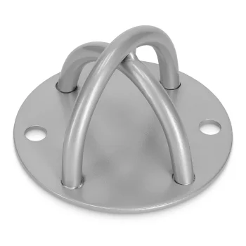 4Fizjo Ceiling and Wall Mount for Suspension Straps, Silver