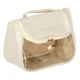 Large Travel Toiletry Bag Cosmetic Case Organizer for Men & Women, Beige