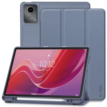 Tech-Protect Lenovo Tab M11 11" TB-330 Flip Case SC Pen, Dark Purple