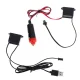 LED Light Strip Ambient Lighting For Car White Color, 5m