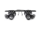 Watchmaker Magnifying Glasses with LED Light 20x 15mm, Black