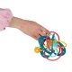 Sensory Rattle and Teether for Babies, Turquoise
