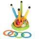 3-in-1 Interactive Game for Kids: Ladybug with Jumping, Target Throwing, and Rocket Launching