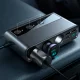 Joyroom JR-CL06 9-in-1 Car Charger 154W with 3-Socket Splitter, Black