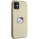 Hello Kitty iPhone 11 / XR Case Leather Kitty Head MagSafe, Gold