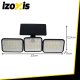 Izoxis 26875 Solar Motion Sensor Light 180 LED Outdoor Waterproof IP65