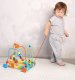 Educational Bead Maze Pull Toy with Animals