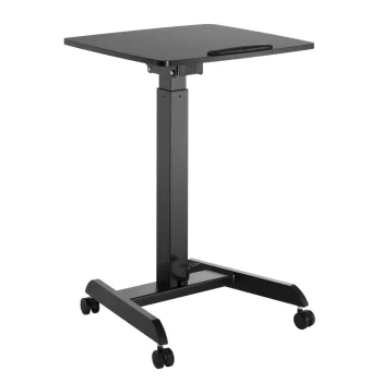 Maclean MC-892B Height Adjustable Laptop Desk, Black