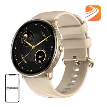 Smartwatch Zeblaze GTR 3 Pro Gold AMOLED