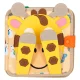 Felt Sensory Book for Kids 3D Giraffe