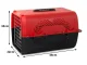 Pet Carrier, 48 cm, Red