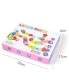 Wooden Threading Beads for Kids, 42 pcs