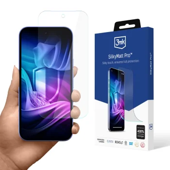 3mk SilkyMatt Pro Matte Screen Protector Film for Google Pixel 10A