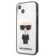Apple iPhone 13 mini 5.4\" Karl Lagerfeld Ikonik Karl Case Cover (KLHCP13SHIKCK), Transparent