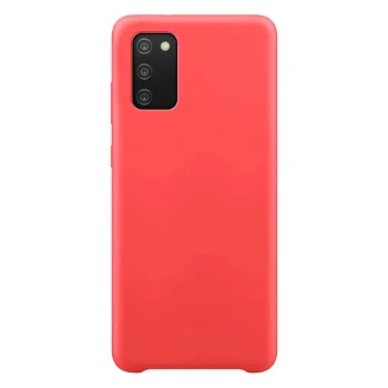 Silicone Case for Samsung Galaxy A03s, Red