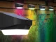 Garden Solar LED RGB Light for Stairs and Terraces with Dusk Sensor, Black