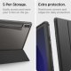 Samsung Galaxy Tab S9+ Plus (SM-X810, SM-X816B) Spigen Ultra Hybrid \"Pro\" Book Case Cover, Black