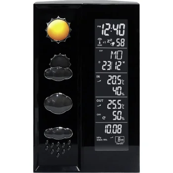Technoline WS 6650 Weather Station Black