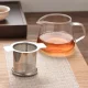Tea and Herb Infuser Strainer with Lid AG908, Silver