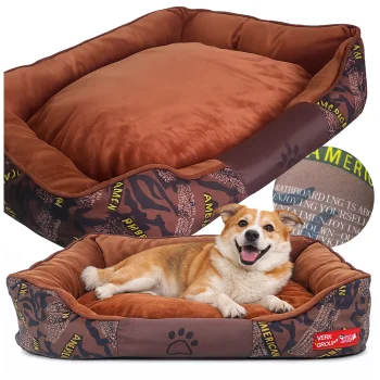 Soft Pet Bed for Dogs and Cats, 70x55 cm