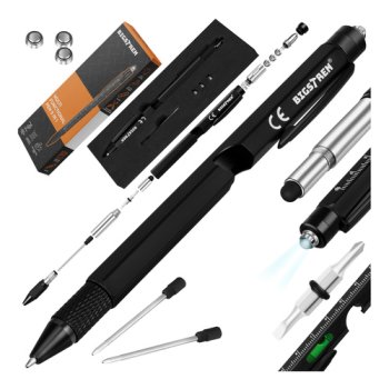 Multifunctional 9-in-1 Pen Bigstren, Black