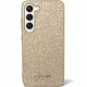 Guess Samsung Galaxy S24+ Case Glitter Script, Gold
