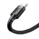 USB to USB-C Cable Baseus Cafule 2A 2m Gray/Black
