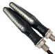 Universal Dynamic LED Motorcycle Turn Signals, 2 Pcs