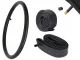 Bicycle Inner Tube 26\" 26 x 1.75/2.125 with Car Valve (AV), Black