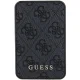 Guess Powerbank 5000mAh 15W 4G Leather Metal Logo, Black