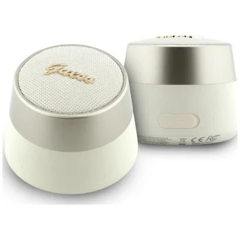 Guess 5W Bluetooth Speaker Script Metal Logo, Gold
